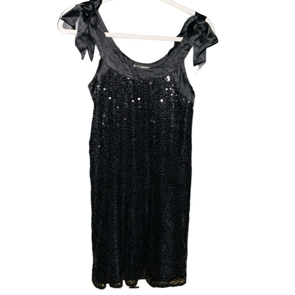 NWT Betsey Johnson Sequin Sleeveless Dress, P:15.5”, L:33”, RT:$395